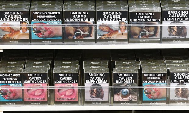 Smoke packets in Australia