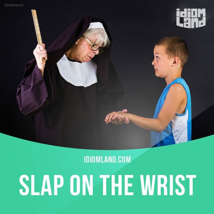 slap wrist