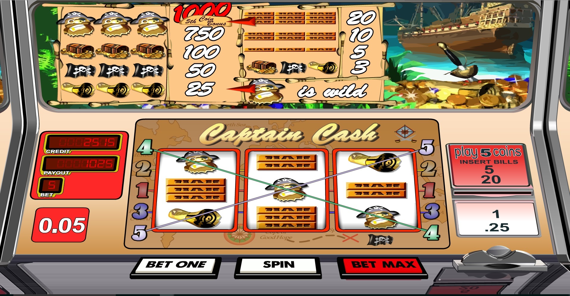 Free slot machine games win cash