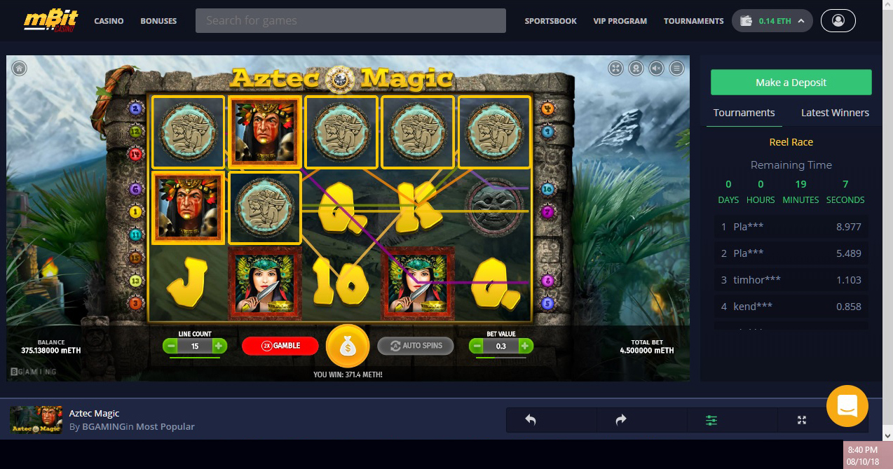 First Big Win
