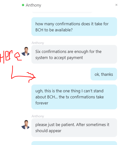 deleted message