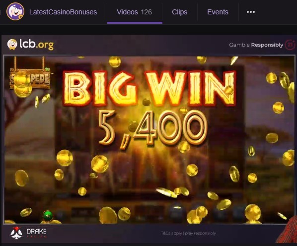 Stampede (BetSoft) Big Win Number 2