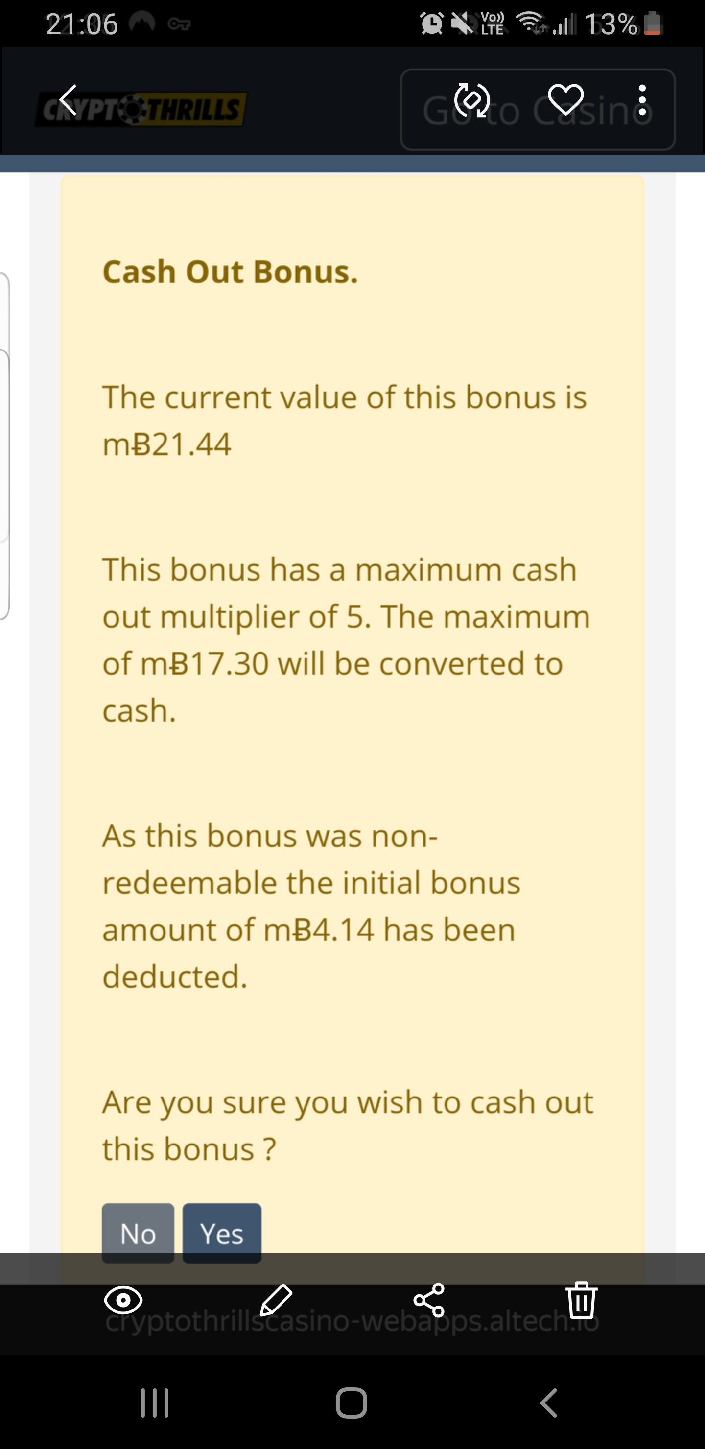 5 x bonus max withdrawal 