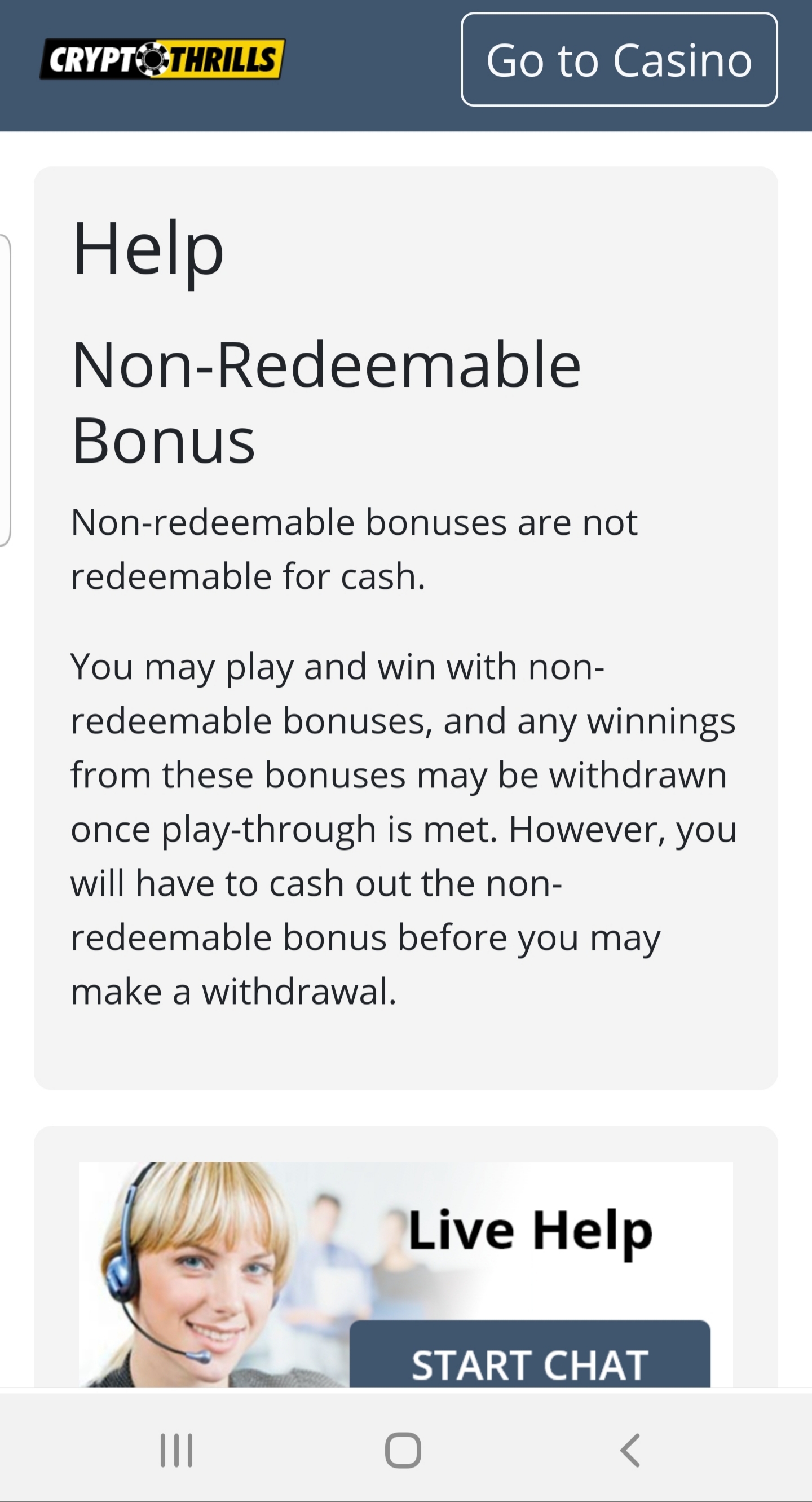 Crypto thrills no deposit bonus codes