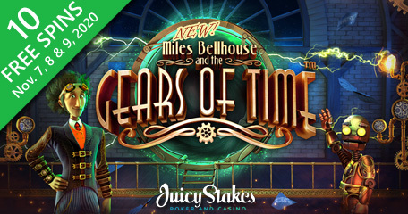 Free spins on new Gears of Time