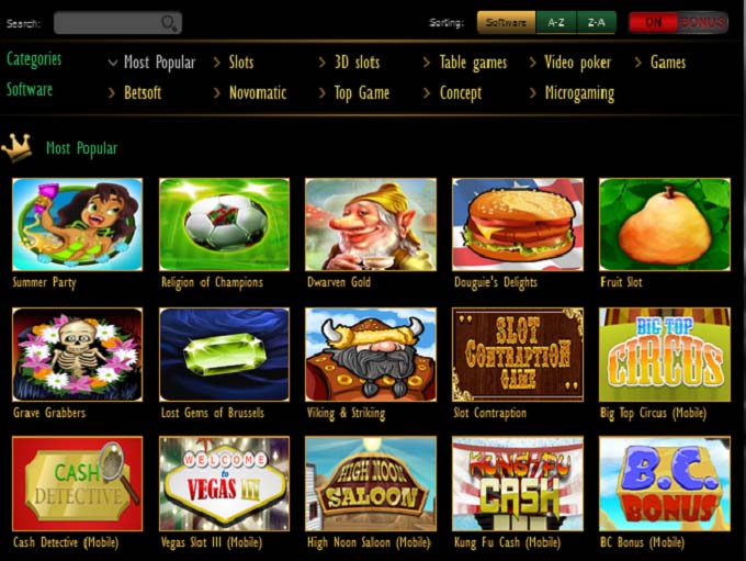 Games Online Casino Ac