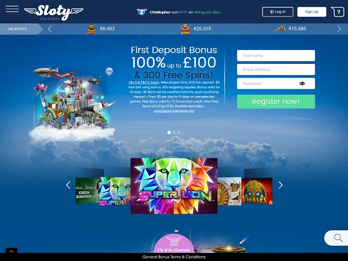 Sloty Casino 12.05.2021. hp