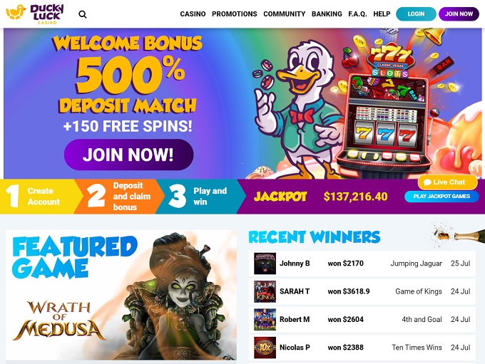 Casino Luck 25 Free Spins