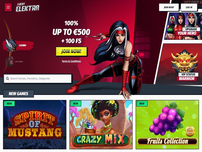 Lucky Elektra Casino hp...