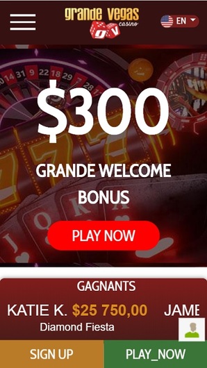 Grande Vegas Deposit Bonus Codes