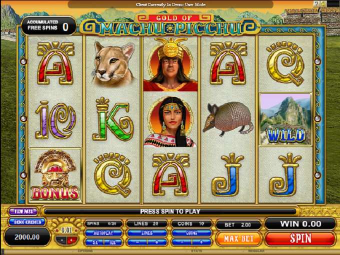 Spiele Machu Picchu Gold - Video Slots Online Spiele Machu Picchu Gold - Video Slots Online