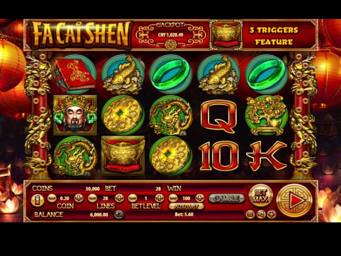 Fa Cai Shen Slot review from Habanero Systems