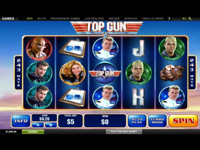 Top Gun Slot Machine