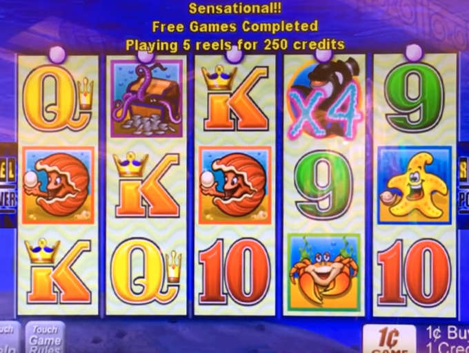 play whales of cash video slot game