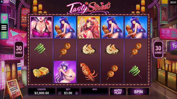 Tasty Street slot review powered by Microgaming