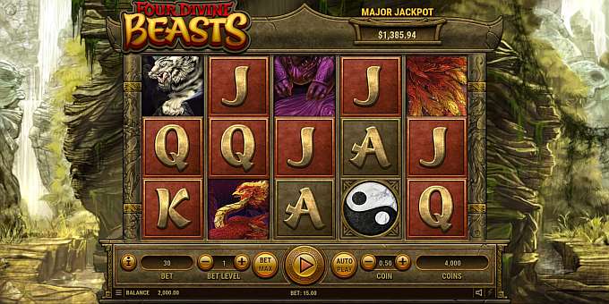 Four Divine Beasts Slot Review Powered By Habanero