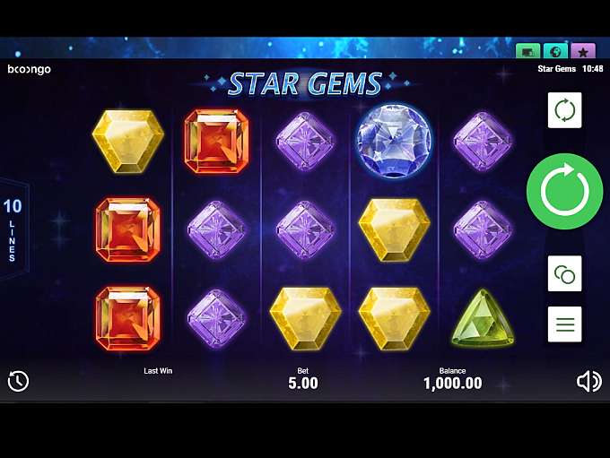 Star Gems Slot Review - Powered By Booongo