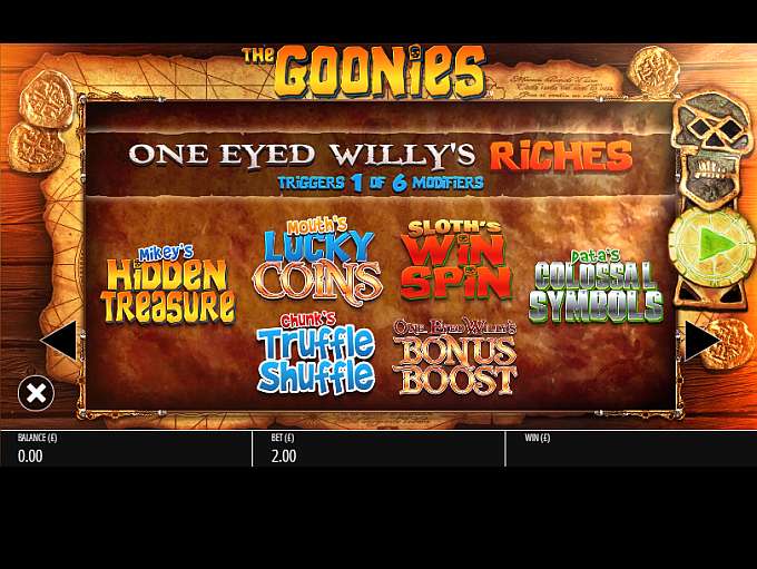 The Goonies Slot By Blueprint Gaming > Review + Demo Game
