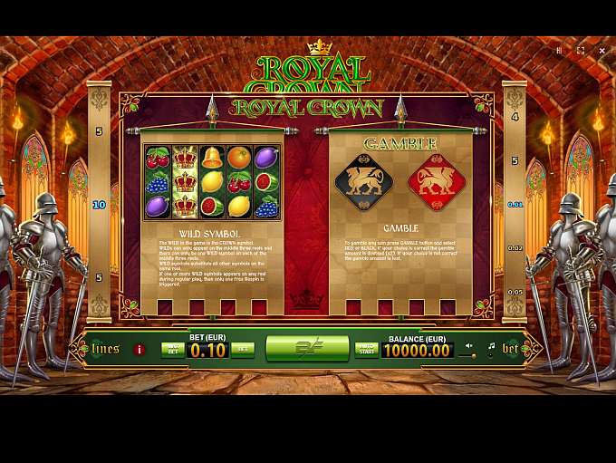 Royal Crown Slot By BF Games » Review + Demo Game