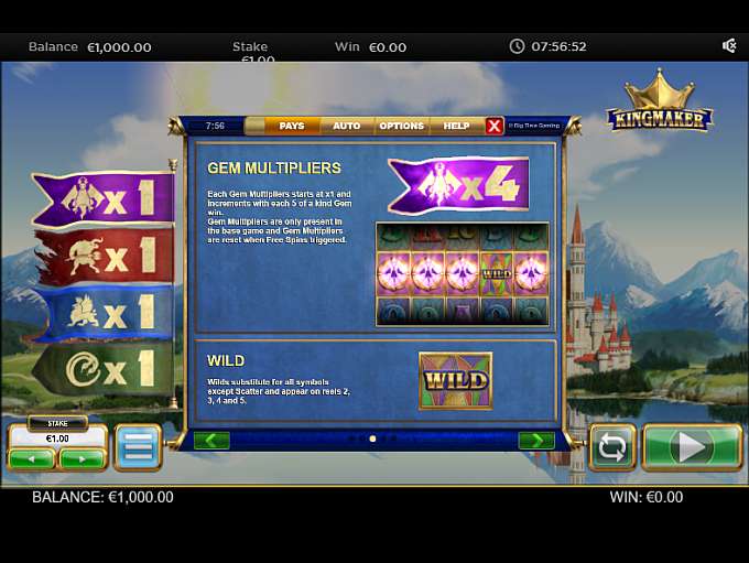 Kingmaker Megaways Slot By Big Time Gaming Review Demo Game