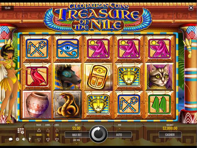 Treasure nile slot game