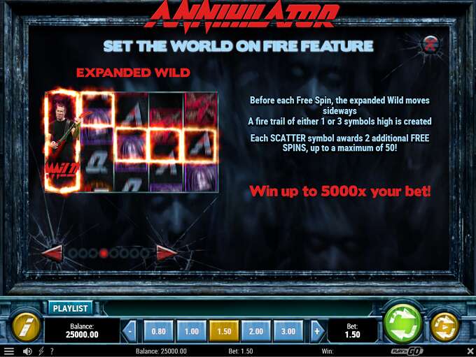 Annihilator Slot By Playn GO » Review + Demo Game