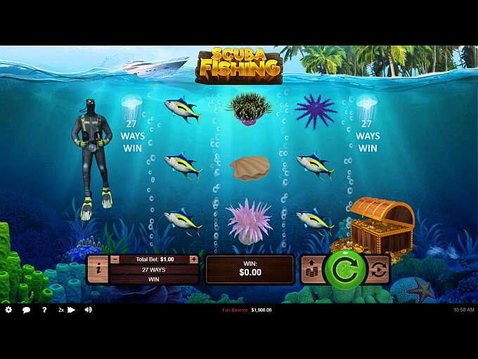 Scuba Fishing Slot By Real Time Gaming ᐈ Review + Demo Game