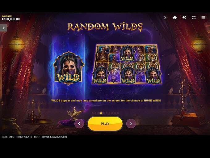 10001 Nights Slot By Red Tiger Gaming » Review + Demo Game