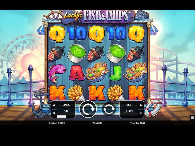 Luckys Fish And Chips Slot By EYECON » Review + Demo Game