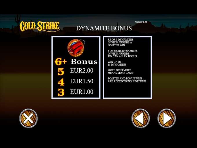 casino gold strike