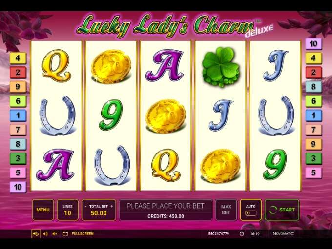 Lucky Lady Charm Casino Games