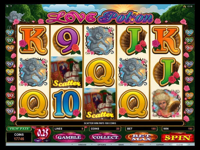 Love Potion Slot review from MicroGaming