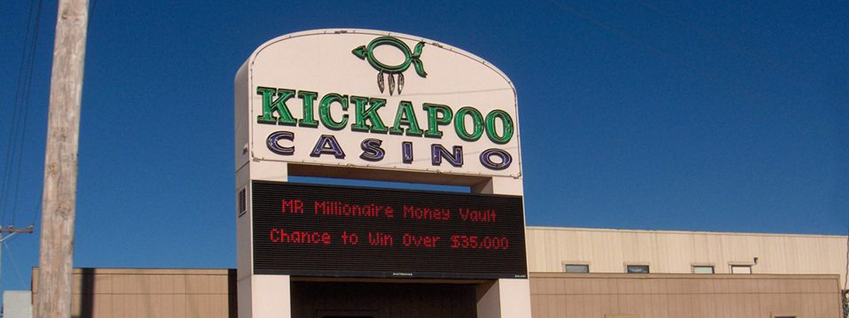 cheap hotels near kickapoo casino