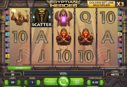 Картинки по запросу slot Egyptian Heroes