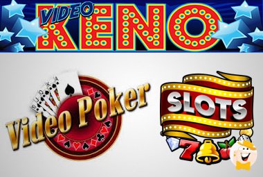2 Slots, Video Keno, Video Poker
