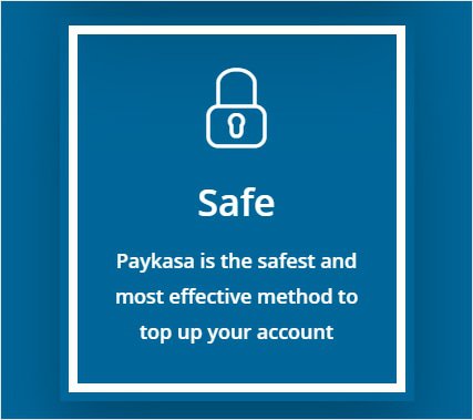 Paykasa payment method