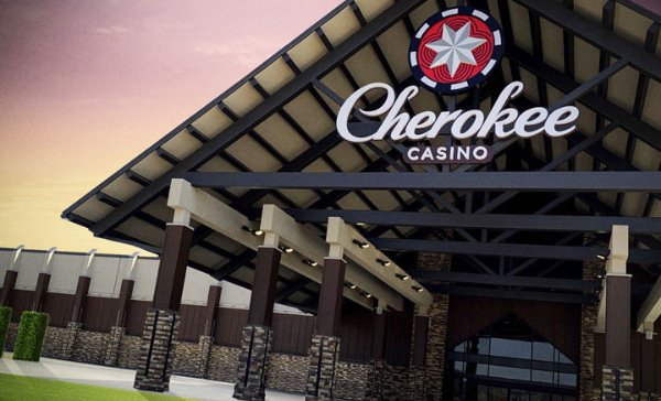 cherokee casino food court