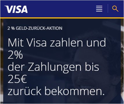 Mit Visa in Onlinecasinos einzahlen