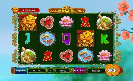 Golden Money Frog_Sigma Gaming