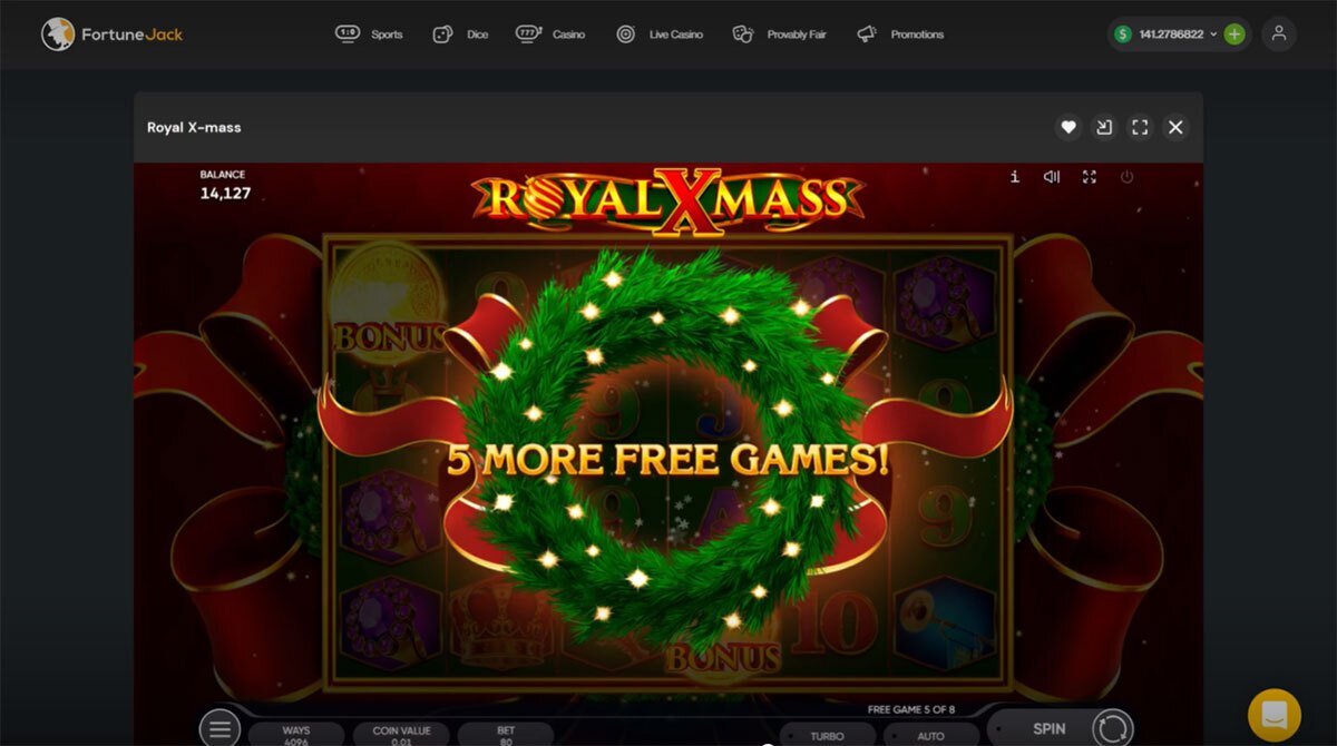 Royal_x-mass_fortunejack_casino